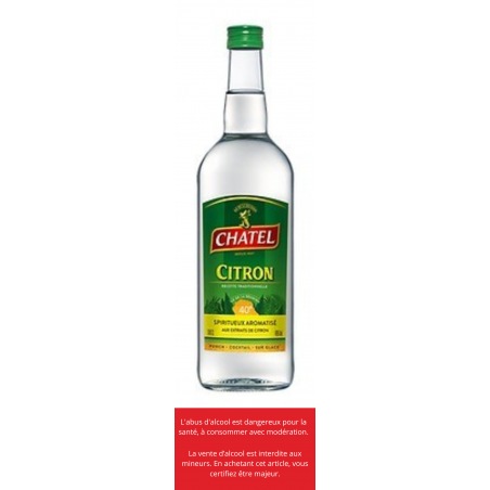 Rhum aromatisé citron - Chatel