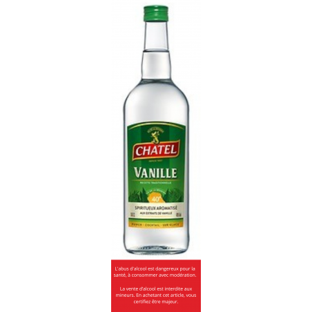 Rhum aromatisé vanille - Chatel